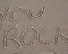 Messages On Sand Pictures